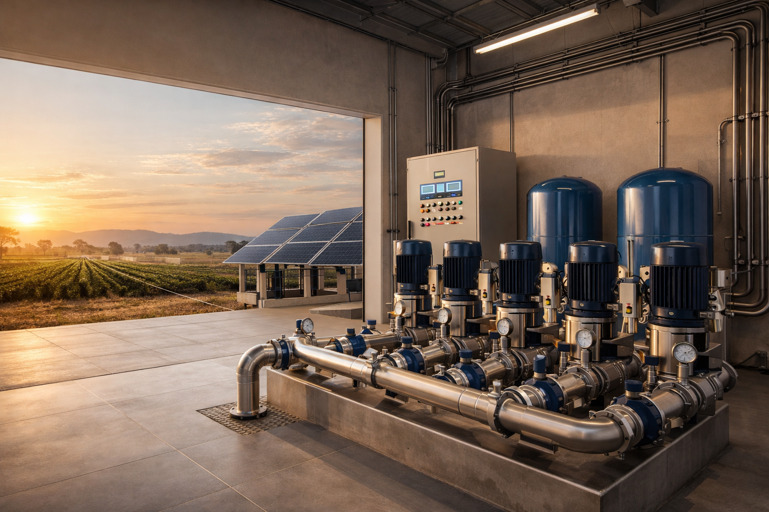 Irrigation systems — farm and estate water layouts